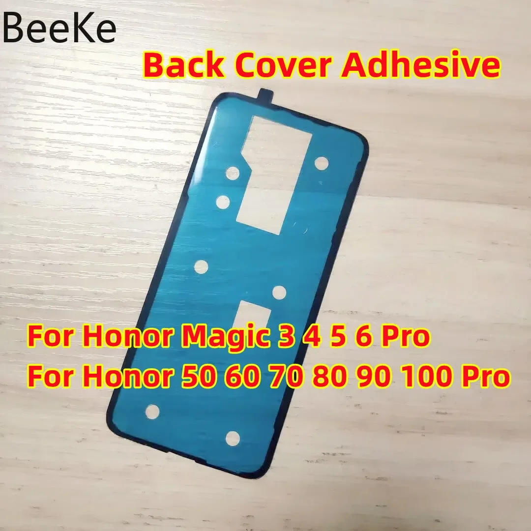 2/5/10Pcs Battery Back Cover Adhesive For HONOR Magic 3 4 5 6 Pro 60 70 80 90 100 200 Rear Housing Glass Door Sticker Glue Tape