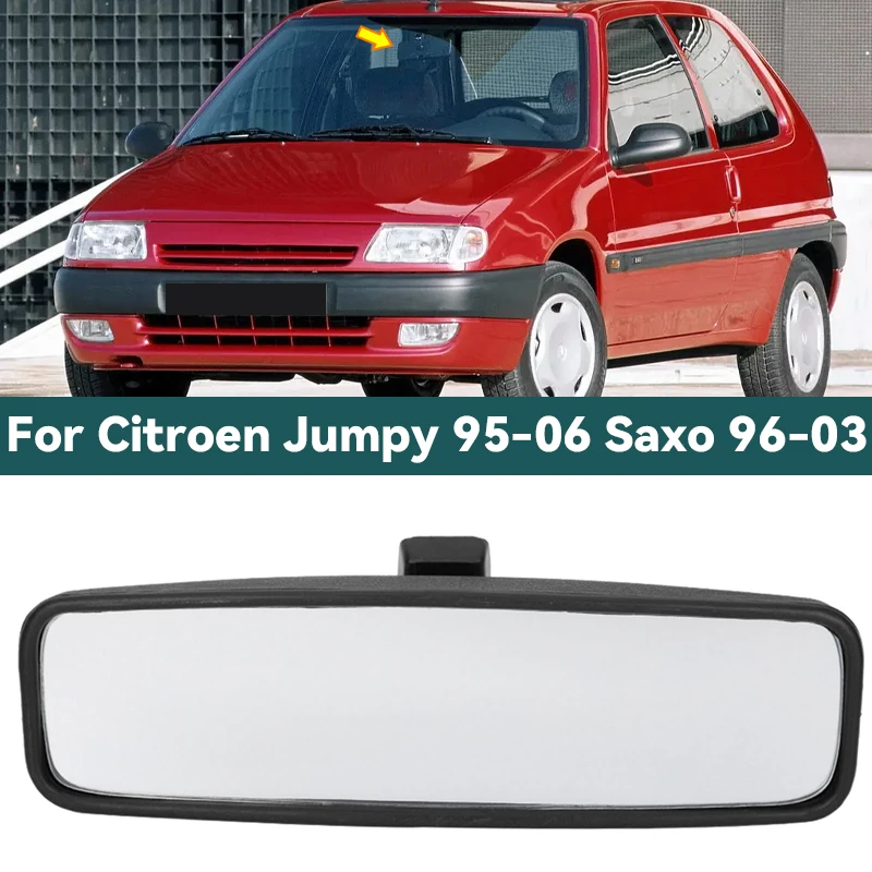 

814842 Внутреннее зеркало заднего вида из АБС-пластика и стекла 814842, подходит для зеркала на лобовое стекло 107/206/106, внутреннее зеркало заднего вида