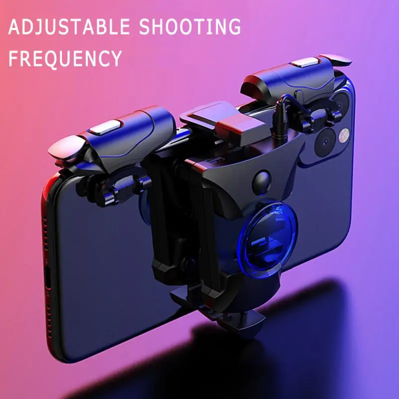 Gaming Gamepad 5v Fire Button Durable Game Turbo Portable For Mobile Phone Gamepad Controller Alloy For Pubg Shooting Joysticks