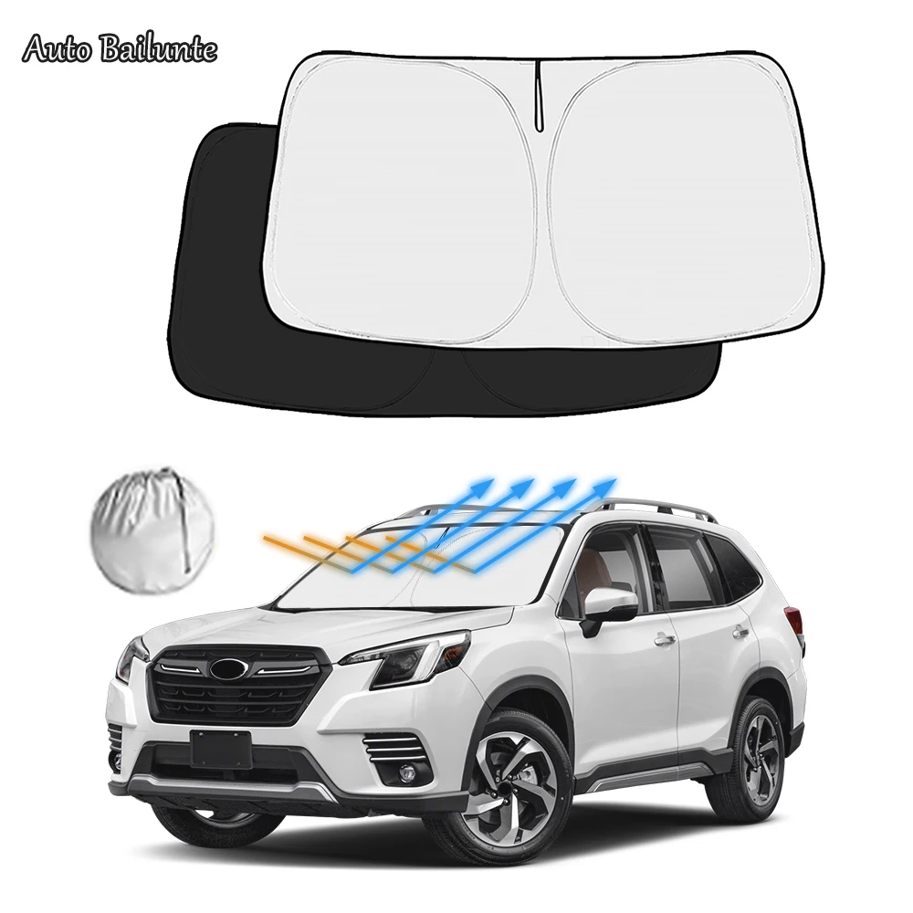 For Subaru Forester 2019-2021 2022 2023 2024 Auto Accessories Sunshade Front Rear Window Visor Car Windshield Block Cover Sun