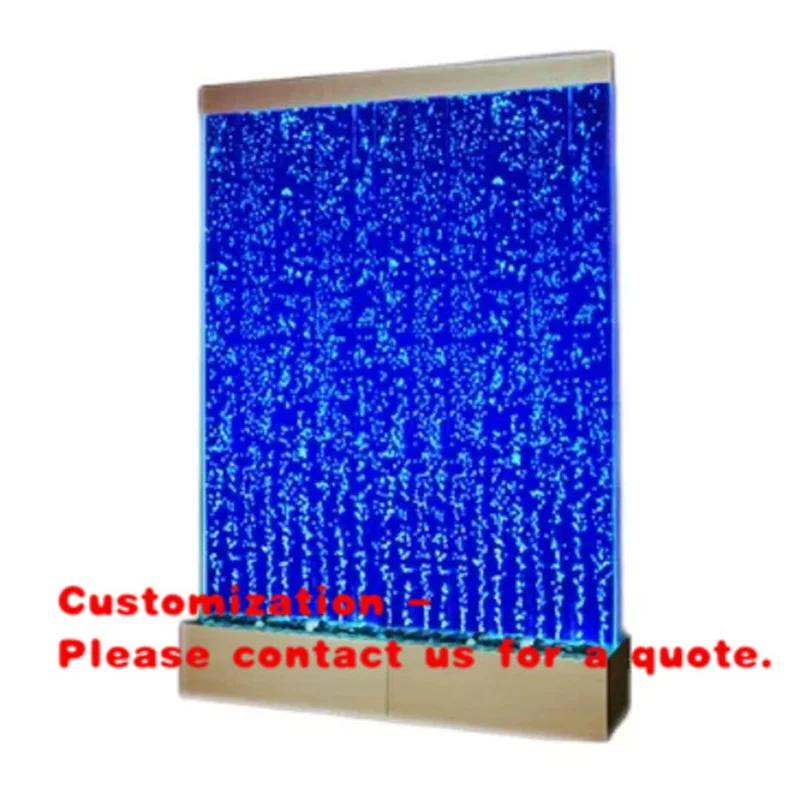 custom.Colorful RGB LED Bubble Panel Room Divider & Screen  Acrylic Bubble Wall
