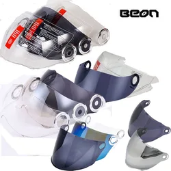BEON B108A B112 B110B B105 B102  B700 B103 motorcycle helmet len ,clear silvering Dark Colour Moto Motocross helmets VISOR