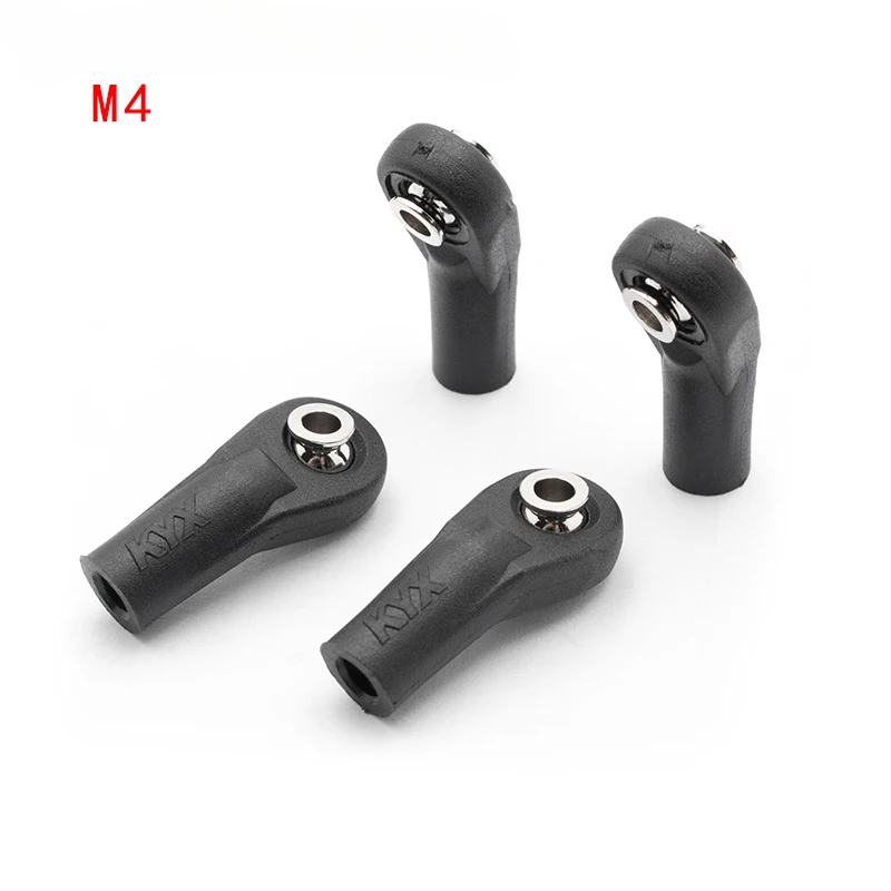 Nylon Plus Fiber M3 M4 Tie Rod Elbow Hole Length 20mm for 1/10 RC Crawler Car Traxxas TRX4 D90 D110 SCX10 TRX6 Upgrade Parts