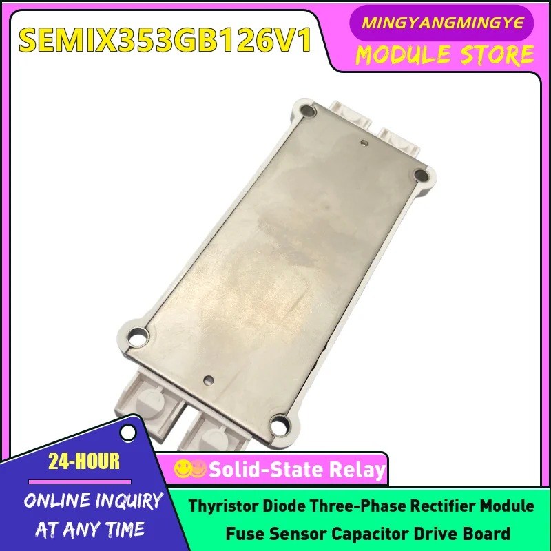 

Новый оригинальный продукт SEMiX553GB12T4s SEMIX703GB126V1 SEMIX353GB126V1 SEMIX403GB128D SEMIX303GB12VS IGBT-модуль В НАЛИЧИИ
