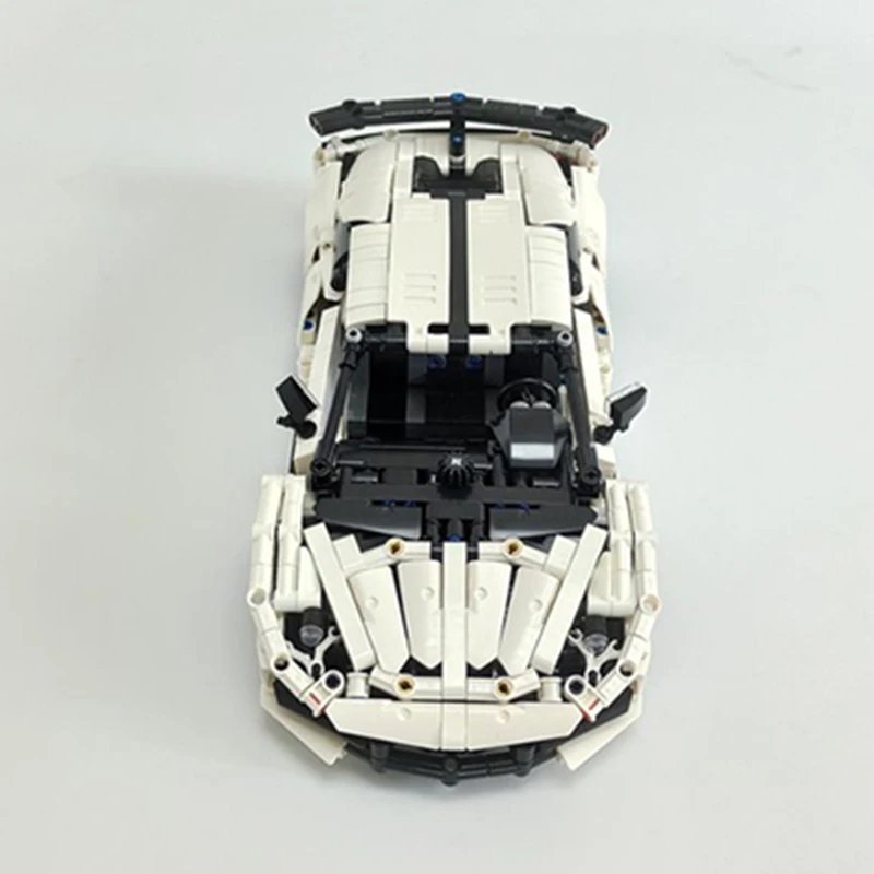 1369 stücke Moc Technische 1:14 Lamborghinis Aventador SVJ Sport Auto Modell Bausteine Racing Montage Ziegel Spielzeug Kinder Geschenke