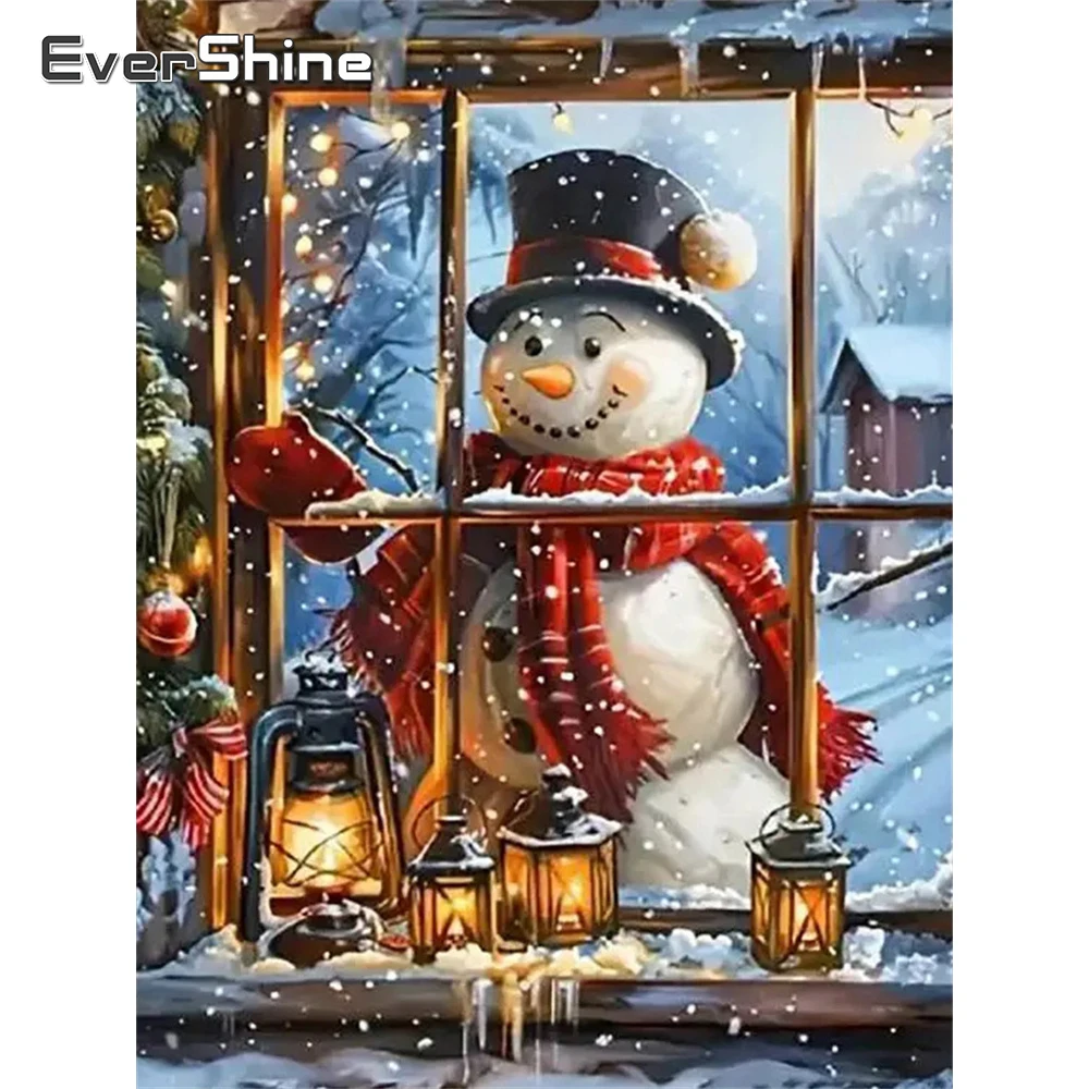 Art Craft Winter - Evershine Full Square Round Diamond Embroidery