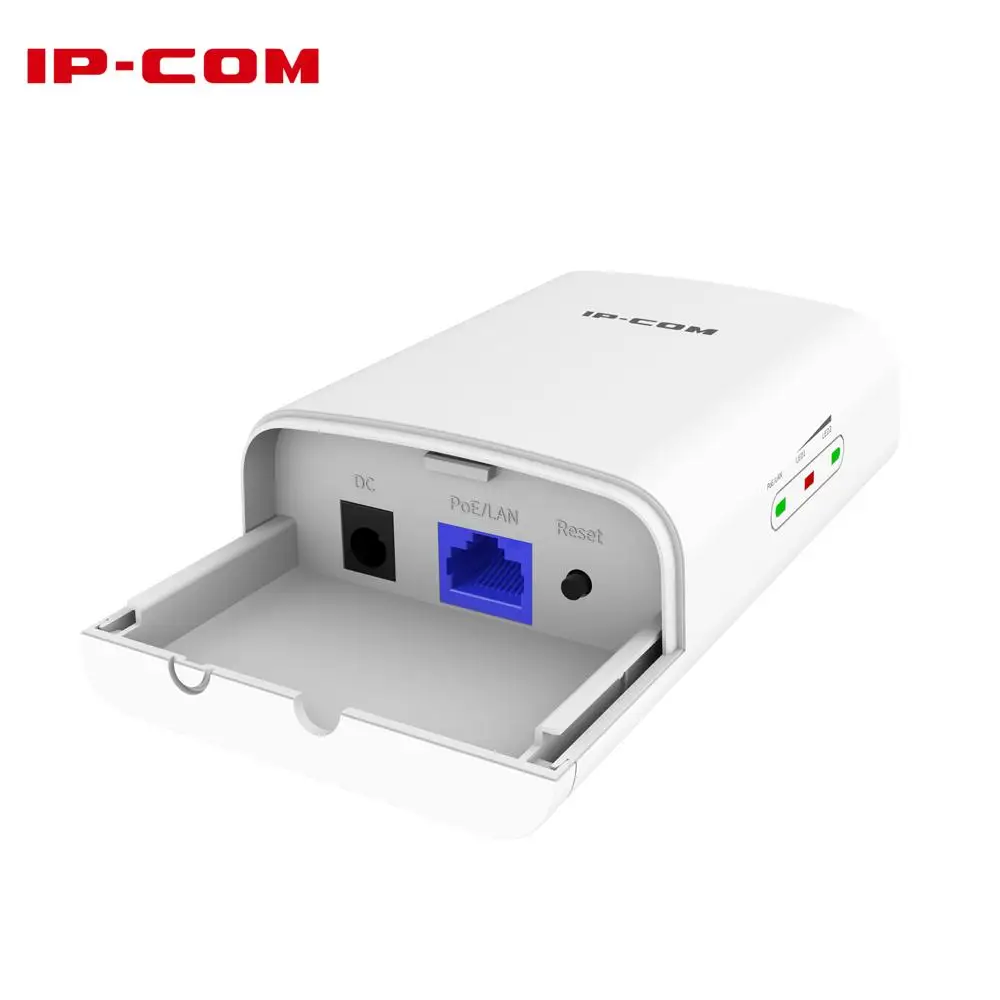 IP-COM 5GHz Outdoor CPE Suits 9 dBi 11AC 867Mbps 1km+ Transmission Range IP65 Waterproof Enclosure PoE Supported