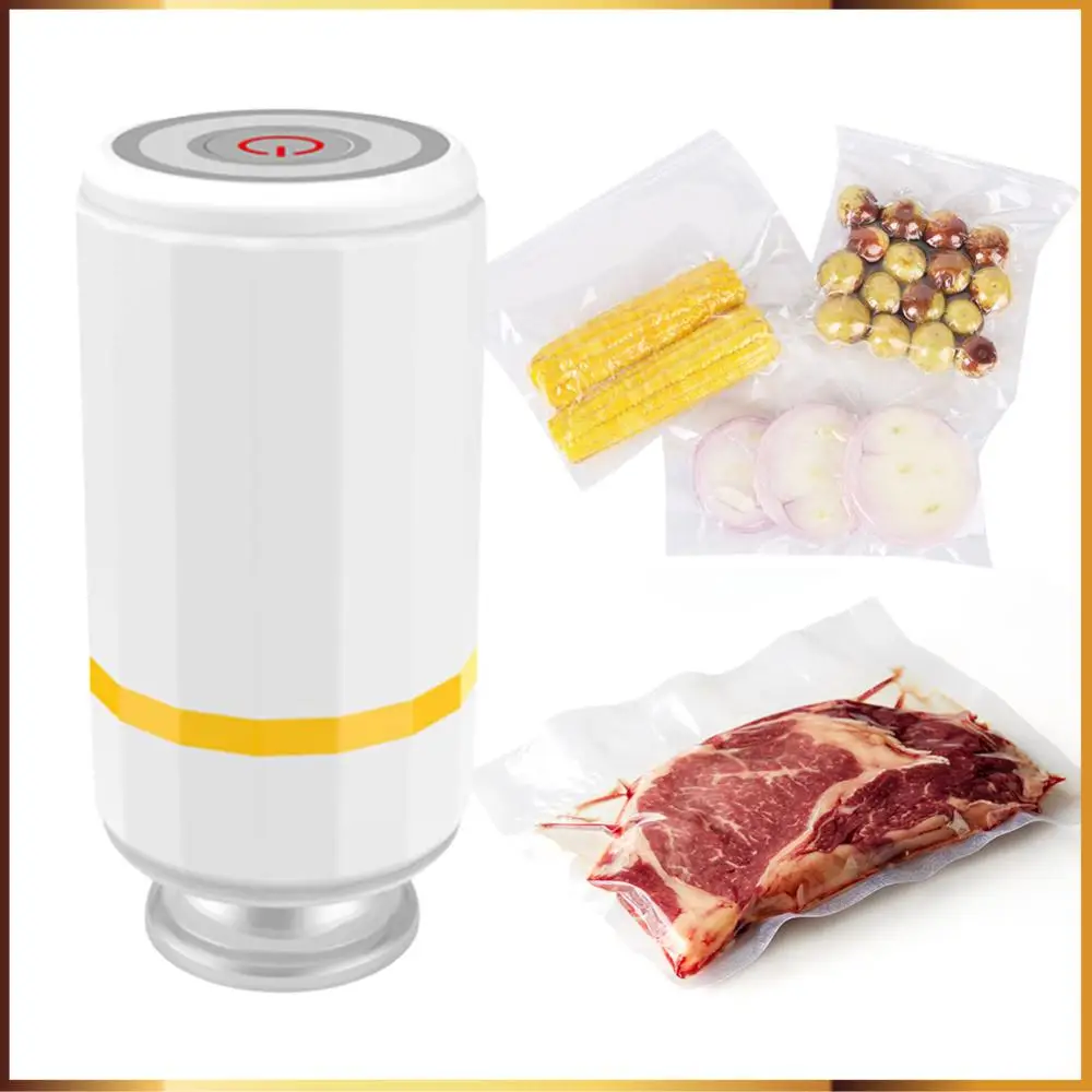 Vacuum Food Sealer Rechargeable Handheld Vacuum Sealer Portable Mini Sealer for Sous Vide and Food Storage