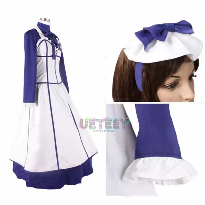 UETEEY Anime Season 2 Hannah Annafellows Women Dress Cosplay Costume Maid Costumes Custom Size view 3