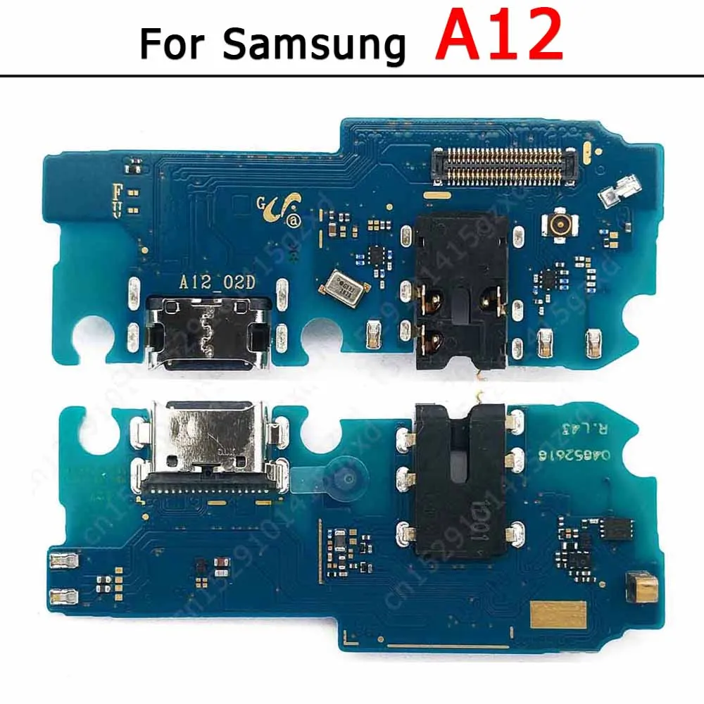 Charging Port For Samsung Galaxy A02 A02s A12 A22 A32 A42 A52 A52s A72 5G Charge Board Usb Connector Plate Spare Parts