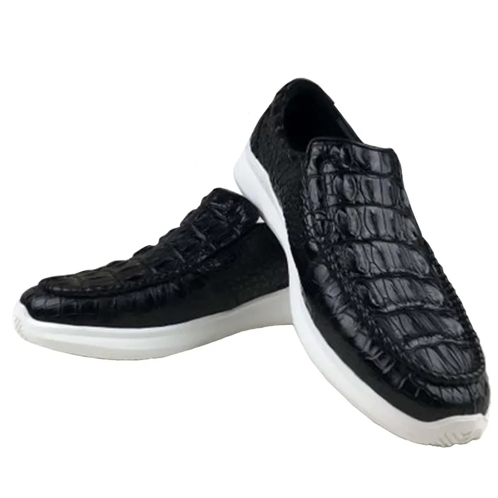 

ousidun new crocodile male Casual shoes business crocodile leather comfortable men