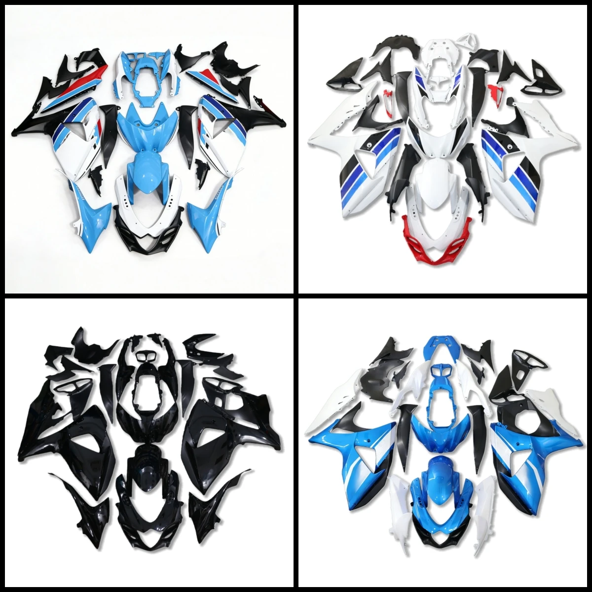 

Для Suzuki GSXR1000 GSX R1000 K9 2009 2010 2011 2012 2013 2014 2015 2016 обтекатель мотоцикла ABS кузов декоративный комплект