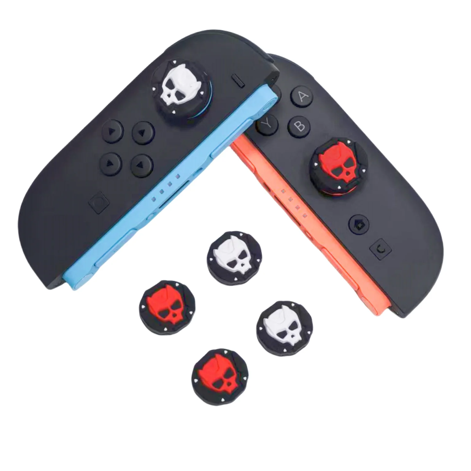 4PCS Skull Thumb Gr…