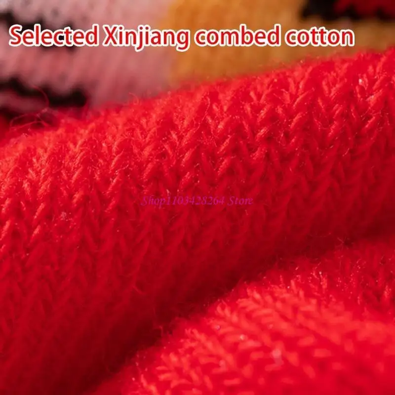 

Pair Holiday Themed Kids Socks Comfortable Cotton Socks Festive Baby Socks Kids Holiday Wear Multiple Size for Winter