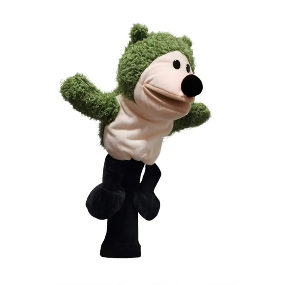 

Wood Head Covers Cartoon Animals Club Head Cover Protective Novelty Golf Head Cover Portable Cute Wood Golf Covers Golfers