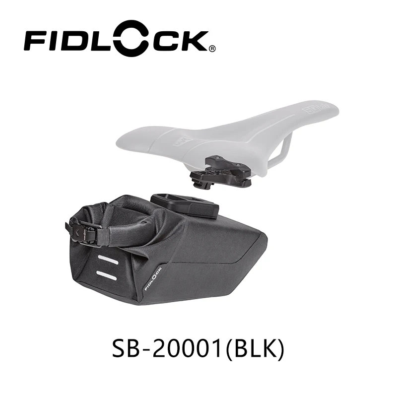 

FIDLOCK PINCLIP Магнитная седельная сумка Велосипедная хвостовая сумка Быстросъемная дорожная велосипедная сумка для езды на хвосте