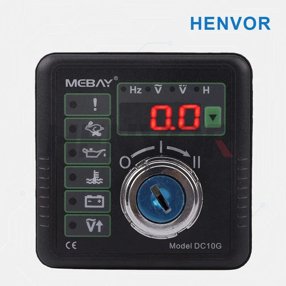 DC10G DC10K Mebay Generator Engine Multifunction Controller Manual Start Stop Control Module Genset Parts CE Certification