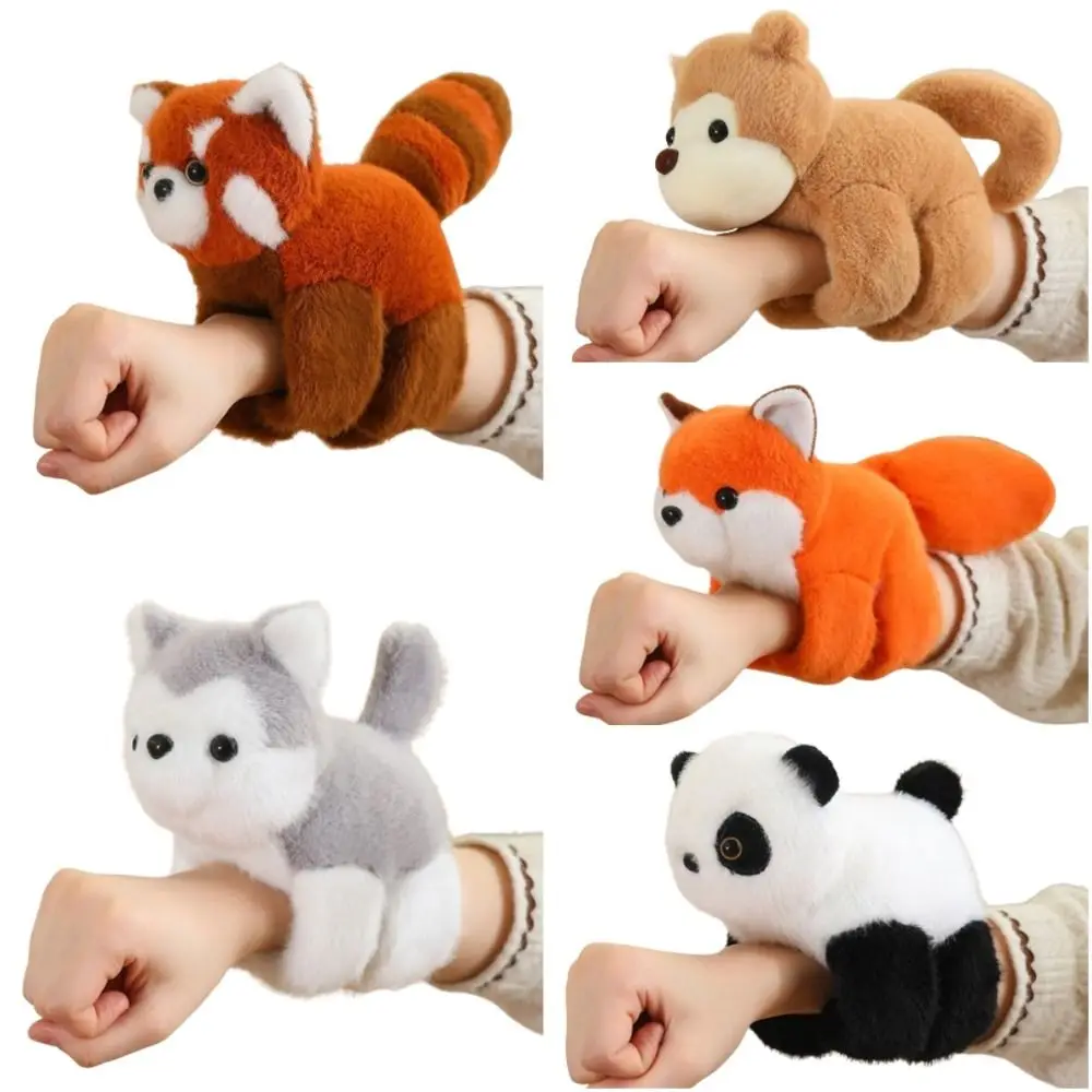 Bracelet en peluche de simulation de la série KrasnoSlap, style de poignet, singe au beurre mignon, capybara, décoration d'intérieur