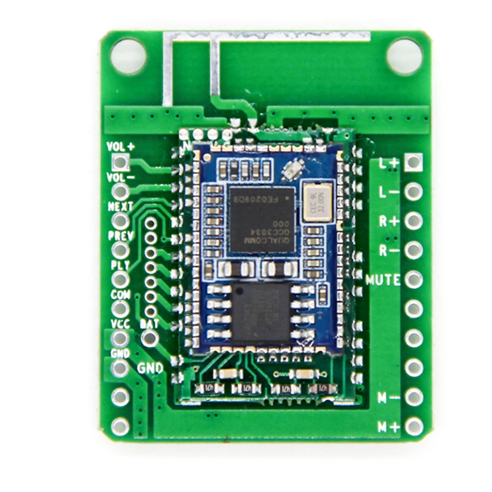 QCC3034 Bluetooth 5.1 Receiving Module Support APP Name Change Match Password EQ Board Support APTX APTXHD APTXLL 3.6-5.5V