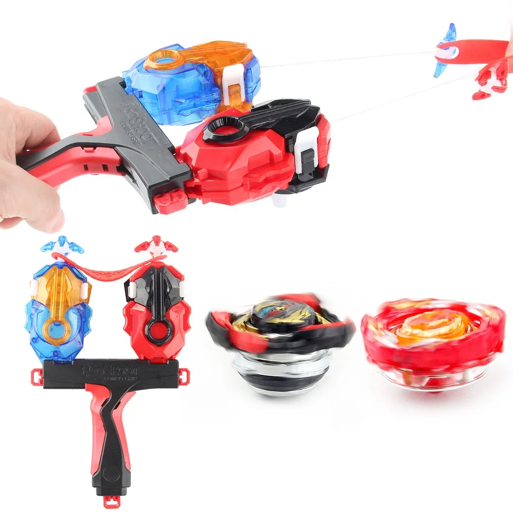 Compatible  Launcher Handle Set PVC  Brush Handlebra Grip Accessories Starter Toys For Boys Kids Children Gifts