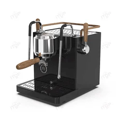 Kleine kommerzielle Kaffeemaschine, 2 Pumpen, 3 Kessel, 15 bar Vibrationspumpe, 3000 W