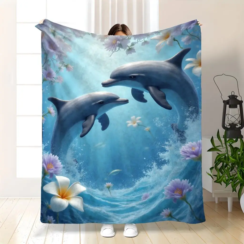 Manta De Dos Delfin… - image