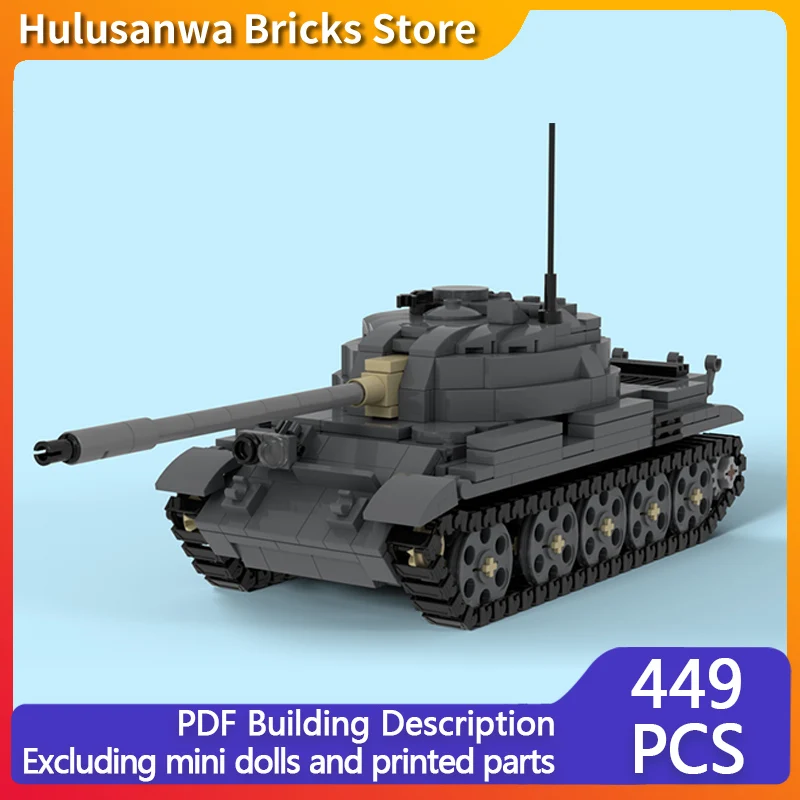 

Type 62 Military Light Tanks Model MOC Building Bricks War Equipment Modular Technology Gifts Holiday Assemble Children Toy Suit
