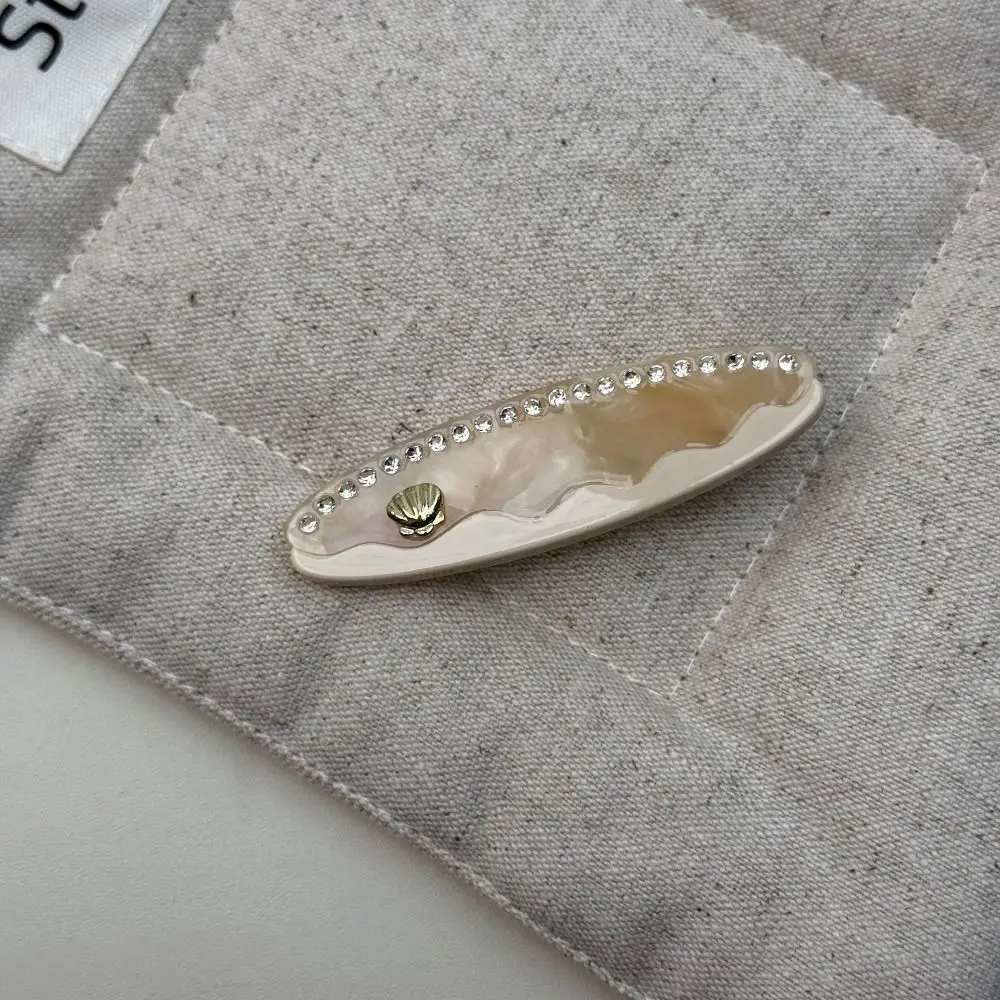 Neue Essigsäure Haar Klaue Clips Strass Haar Styling Entenschnabel Clip Pony Haar Clip Kopfschmuck