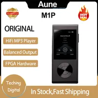 Original AUNE M1P HIFI MP3 Player High-Quality 32Bit 768kHz Balanced FPGA Clock High Resolution Bluetooth DAC/amp Combo DSD512