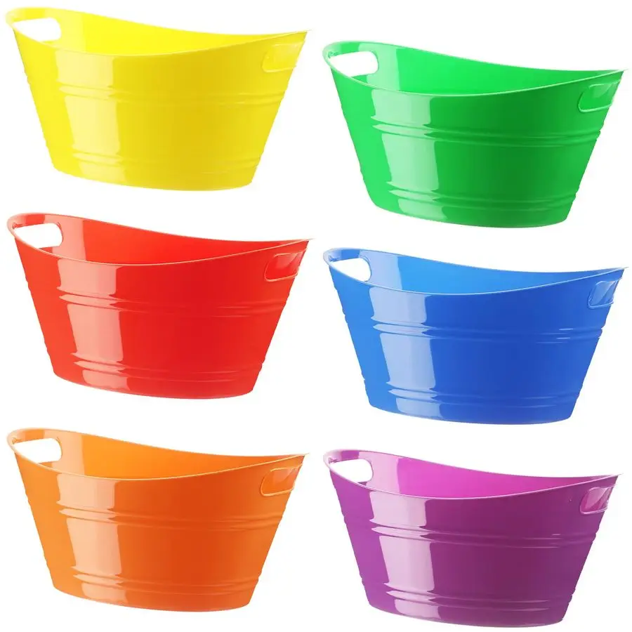 6 Pcs Ice Buckets B…