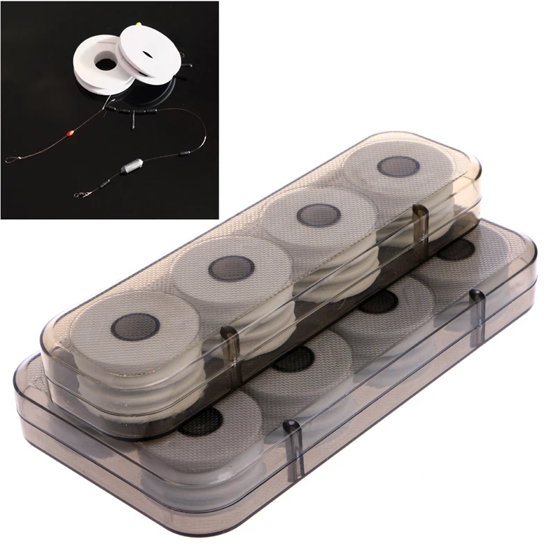 YD61 8/16Pcs Foam Winding Board Fishing Line Wire Shaft Bobbin Spools Tackle Box Gift