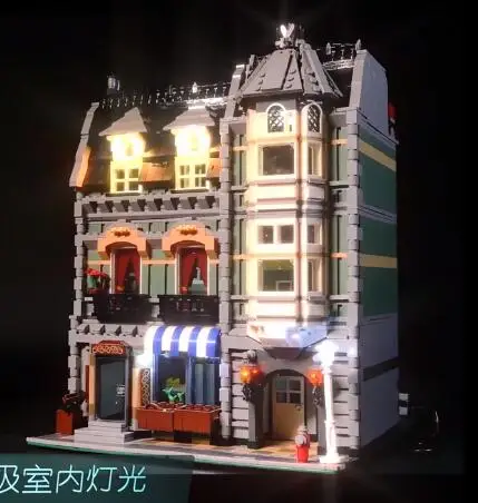 Straßenansichten Architektur Jazz Club Kompatibel 10312 10251 10224 10211 10232 10185 10218 10243 10255 Baustein Geschenke Ziegel