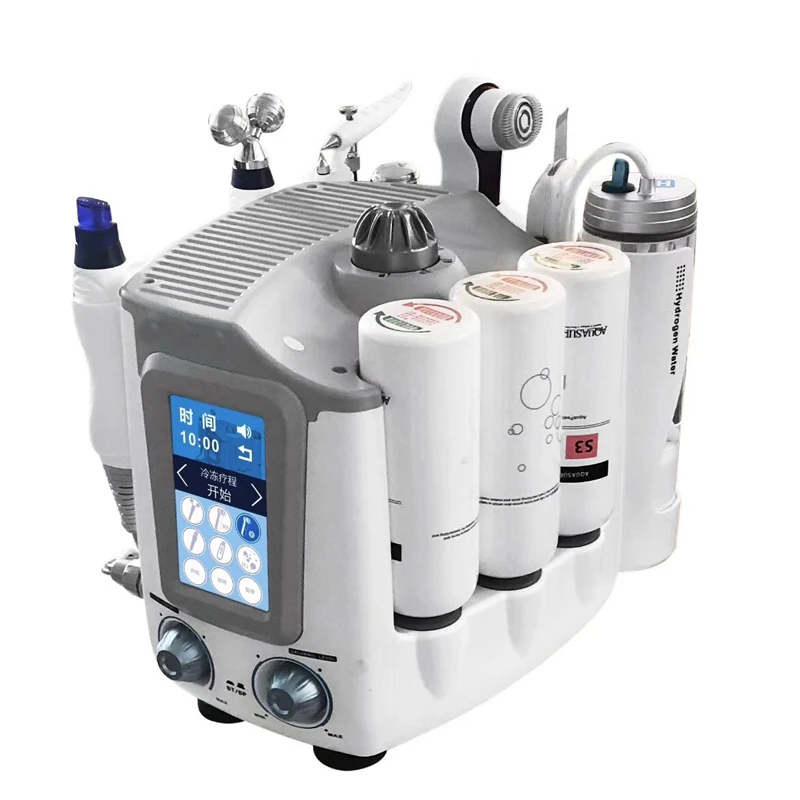 Liuhe ein Wasserstoff Sauerstoff Wasser elektrische kleine Blasen tiefe Hydratation und Mitesser Absorption Haut management Instrument