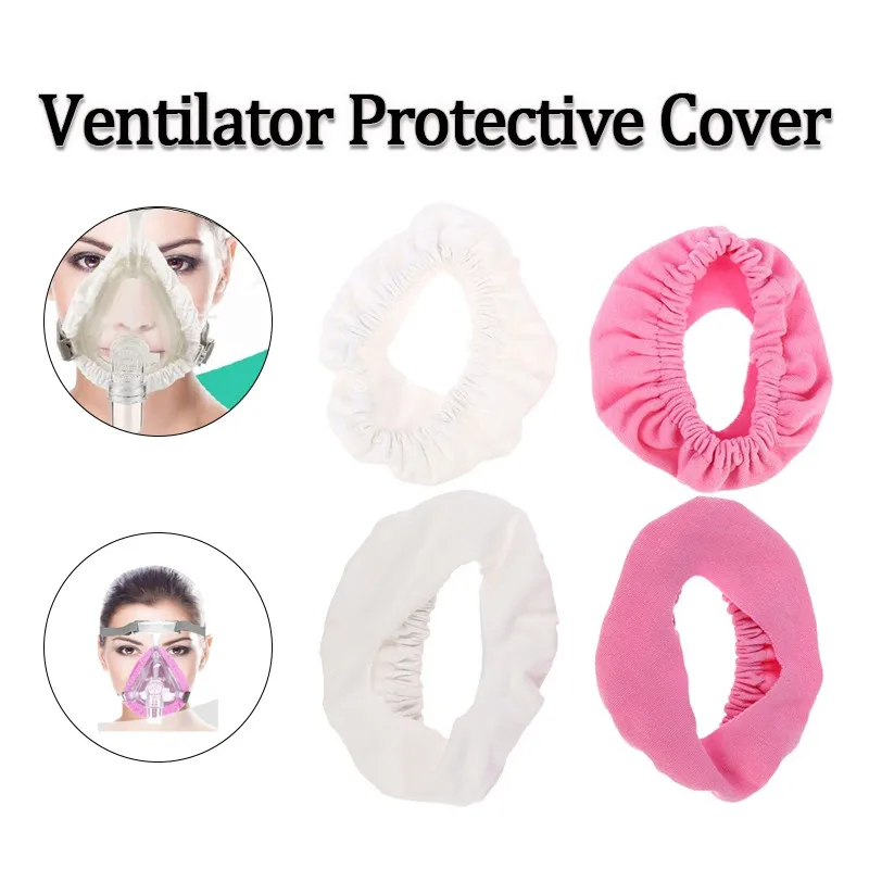 

CPAP Mask Liners Ventilator Protective Cover Reusable Fabric Comfort Covers Reduce Air Leaks Skin Irritation