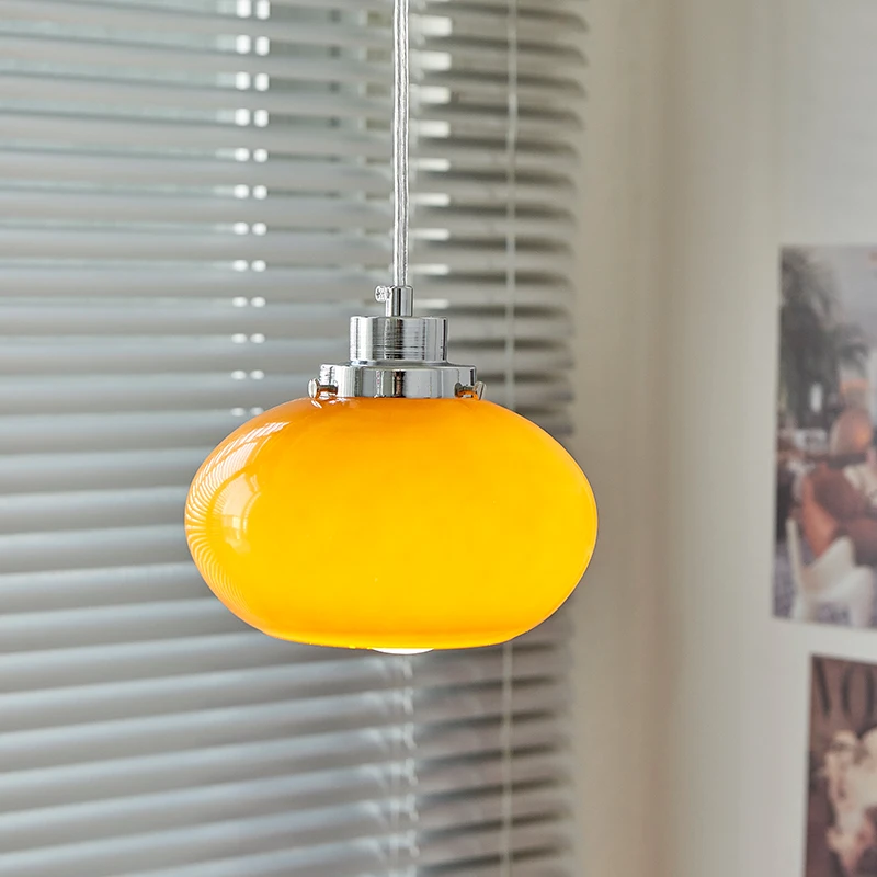 Lampadario moderno Bauhaus lampada a sospensione in vetro per sala da pranzo cucina camera da letto comodino decorazioni per la casa lampada