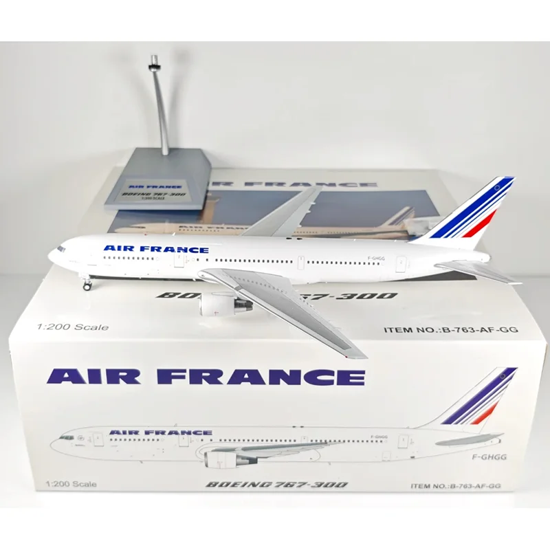 

B-Models Diecast 1/200 Scale Air France B767-300 F-GHGG Alloy Aircraft Model Collection Display Toy Ornament