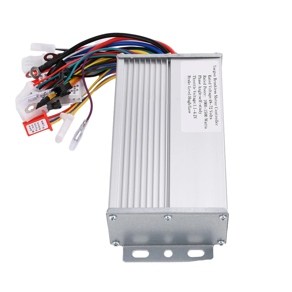 48V 60V 64V 72V 1000W 1500W Electric Controller Dual Mode Drive E-Bike Brushless Motor Controller