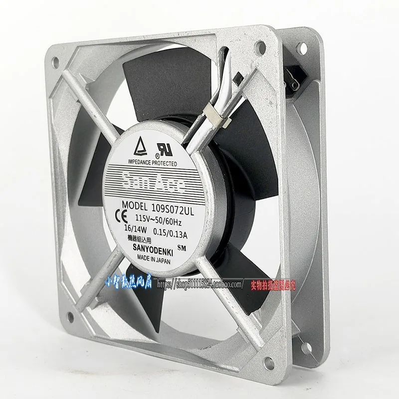 

ОРИГИНАЛЬНЫЙ 109S072UL 12025 120*120*25 мм НОВЫЙ ОХЛАЖДАЮЩИЙ ВЕНТИЛЯТОР РАДИАТОР