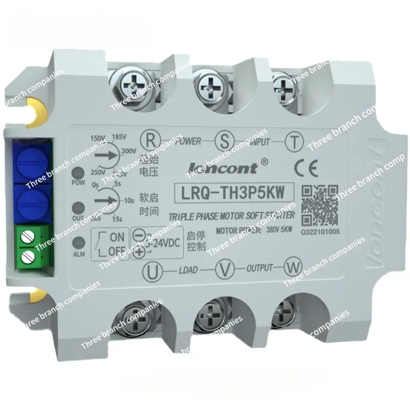 

3 Phase Motor Soft Starter Online Slow Start Module Solid State Relay Decompression And Step-Down Controller 5KW8KW15KW22KW