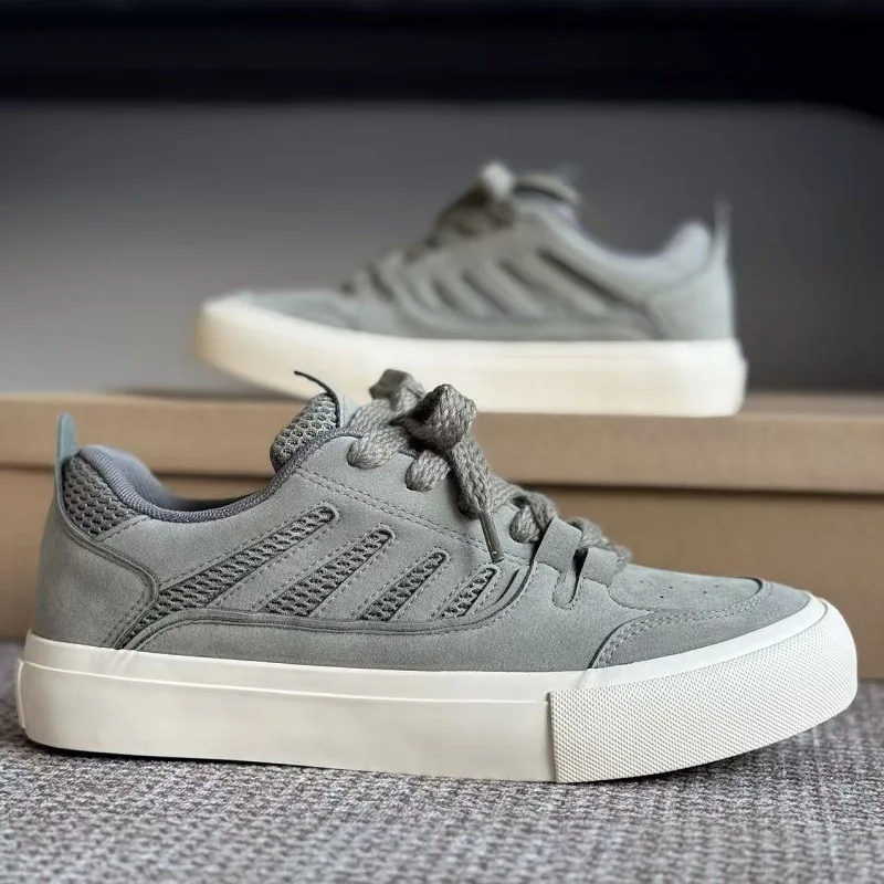 

Новая мужская удобная повседневная обувь на толстой подошве, универсальные противоскользящие уличные повседневные толстые кроссовки 2025 года, Zapatillas Comodas