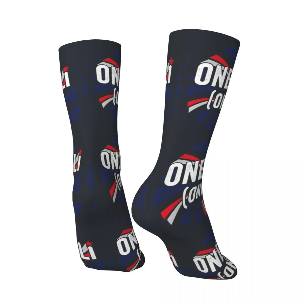 Crazy compression One Milkali (One Blood) 2024, Australia Sock for Men Harajuku Electric Fields Quality Pattern Crew Sock Casual