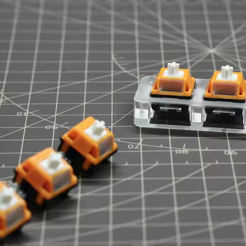 HMX Hidden Cat Switch 5 Pins Tactile 45g Hot Swap For Custom Mechanical Keyboard MX Switches Factory Lubrication Gaming Keyboard