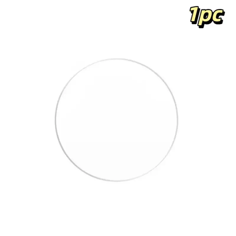 Clear PVC Coasters Non-Slip Waterproof Desktop Protection Pads Drink Coasters Heat-Resistant For Home Kitchen Office Coffee Bar