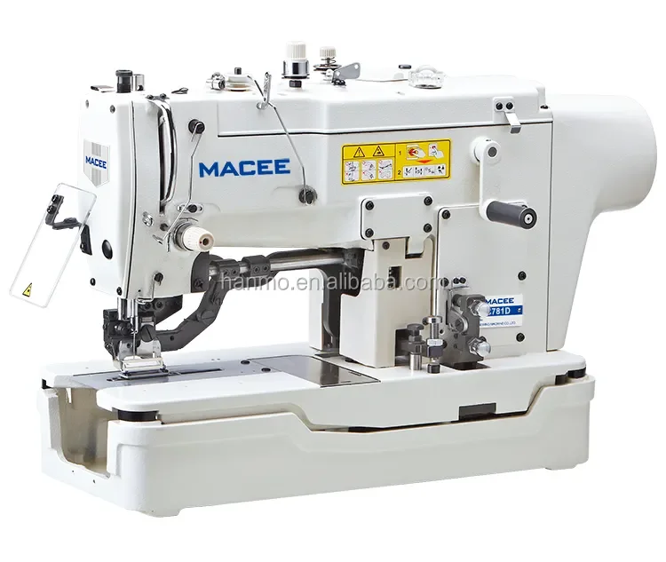 

MC 781D Высокоскоростная швейная машина с прямыми пуговицами и отверстиями