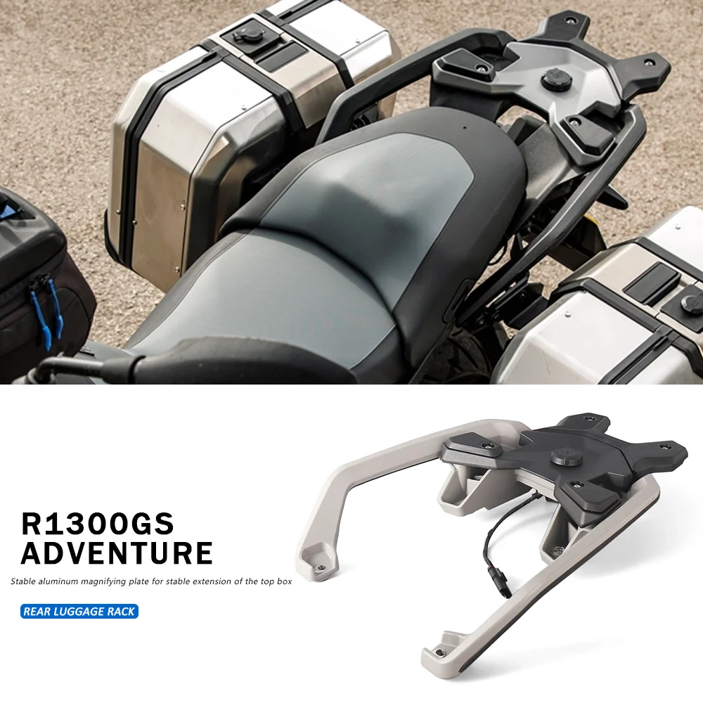 Motorcycle Rear Luggage Rack R 1300 GS Adventure 2024 2025 Stable Carrier Rack Storage Box Support FOR BMW R1300GS ADV R1300 GSA