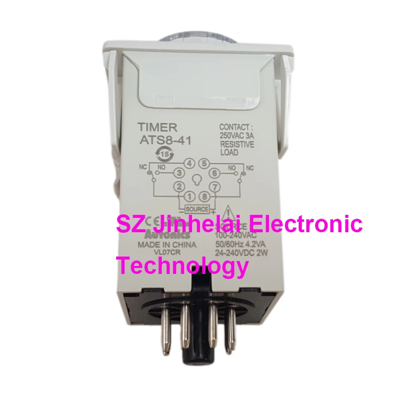 جديدة ومبتكرة AUTONICS الموقت التتابع الموقت التبديل ATS8-21 23 41 43 ATS8P-2S 5S 2M 5M