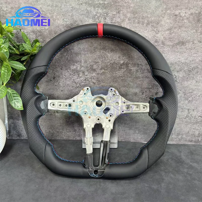 

Suitable for BMW F10 F11 F20 F30 F12 F13 M3 M5 models with half perforated long design and thickened steering wheel