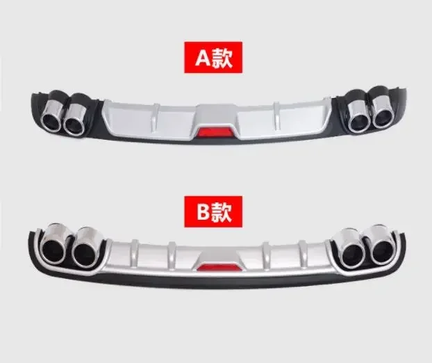 

Универсальный автомобильный задний бампер, диффузор, спойлер для губ, Canard, черный АБС-пластик, автомобильный Стайлинг, задний бампер, диффузор для губ, спойлер Canard