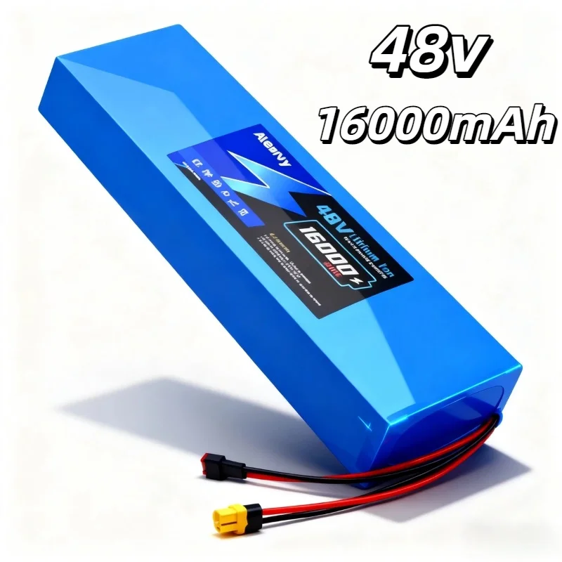 

48V 16000mAh High-Capacity Rechargeable Lithium-ion Battery Pack – 18650 13S5P with Built-in BMS, Reliable Power for Scooters