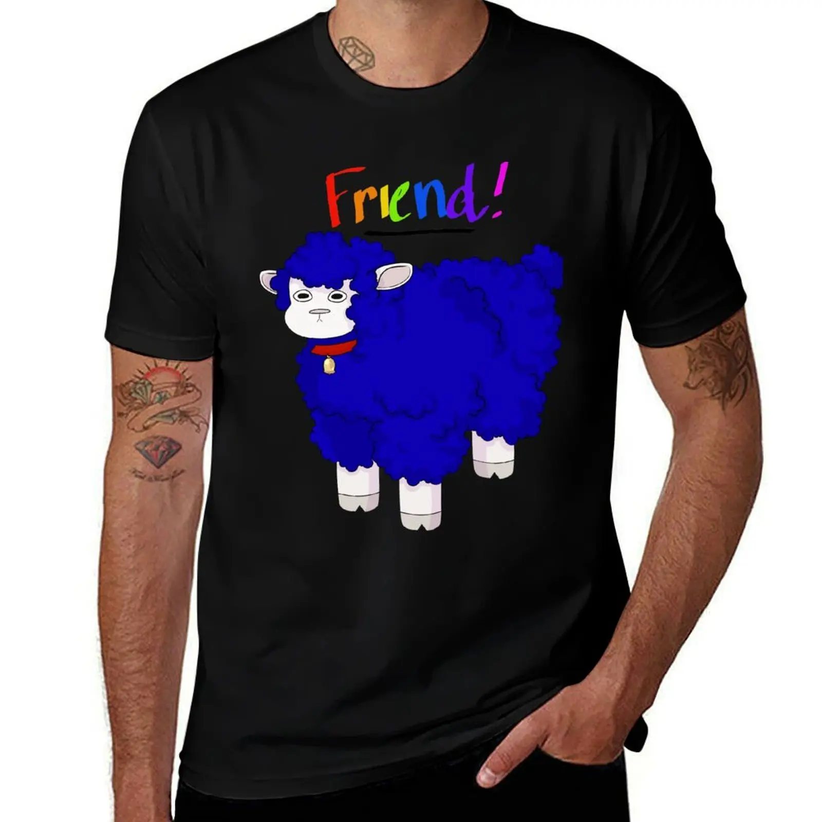 

cotton T-Shirt graphic t tshirt shirt man t 100% Friend! for shirt man T-Shirt Wilbur's (Wilbur Sheep, Soot)
